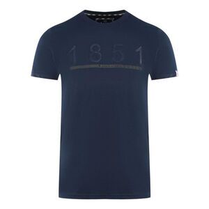 Aquascutum Mens London 1851 T-Shirt / Navy Blue